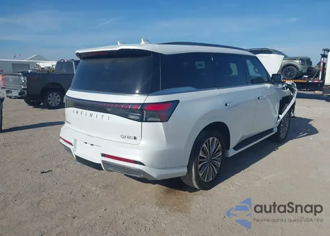 2025 Infiniti Qx80 Sensory Awd из США, поврежденный, VIN JN8AZ3DB6S9403281